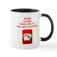 thumbnail image 1 of CafePress - A Funny Bridge Joke On Gifts And T Shirts. Mugs - 11 oz Ceramic Mug - Novelty Coffee Tea Cup, 1 of 4
