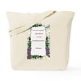 thumbnail image 1 of CafePress - A Garden And A Library Tote Bag - Unisex Canvas Tote Bag, Beige, 1-Piece, 1 of 7