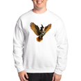 thumbnail image 1 of CafePress - A Giant Owl Through A Moonlit Sky - Crew Neck Sweatshirt, 1 of 5