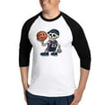 thumbnail image 1 of CafePress - A Humorous And Creative Basketball Play - Cotton Baseball Jersey, 3/4 Raglan Sleeve Shirt, 1 of 4