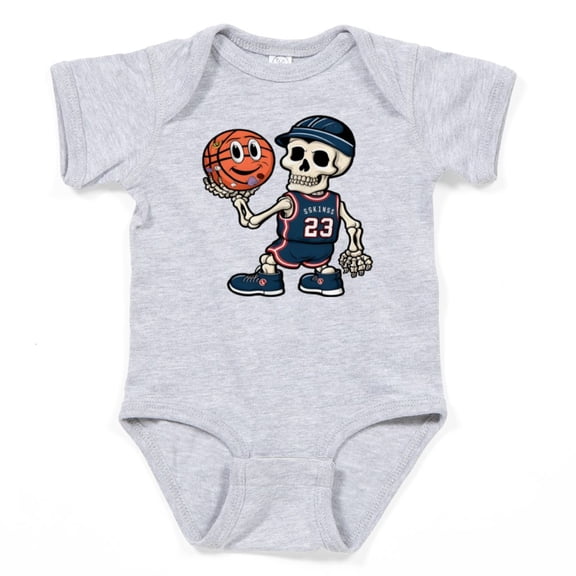 CafePress - A Humorous And Creative Basketball Play - Cute Infant Bodysuit Baby Romper - Size Newborn - 24 Months