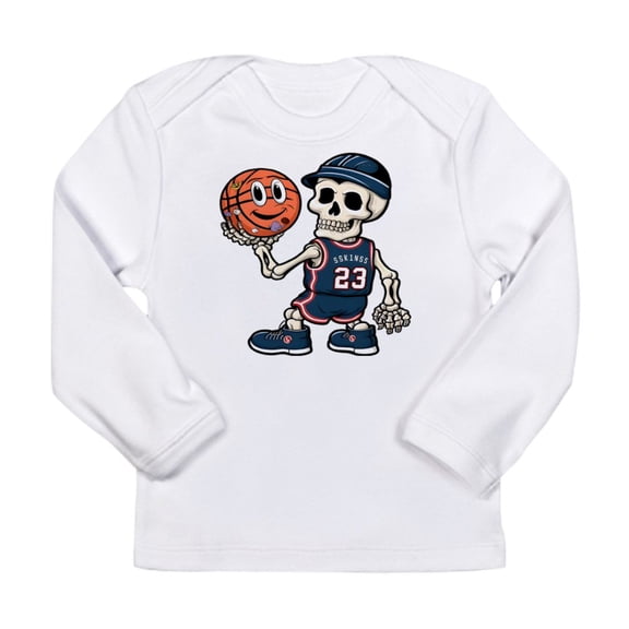 CafePress - A Humorous And Creative Basketball Play Long Sleeve Infant T Shirt - Long Sleeve Infant T-Shirt