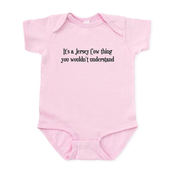 CafePress - A Jersey Cow Thing Infant Bodysuit - Baby Light Bodysuit, Size Newborn - 24 Months