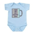 thumbnail image 1 of CafePress - A Little Coffee & A Whole Lott Baby Light Bodysuit - Baby Light Bodysuit, Size Newborn - 24 Months, 1 of 4