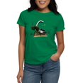 thumbnail image 1 of CafePress - A Piano Is Flying Out Of A Book. T Shirt - Women's Traditional Fit Dark T-Shirt, 1 of 4