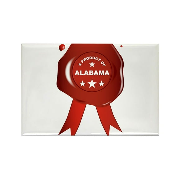 CafePress - A Product Of Alabama Magnets - Rectangle Magnet, 2"x3" Refrigerator Magnet