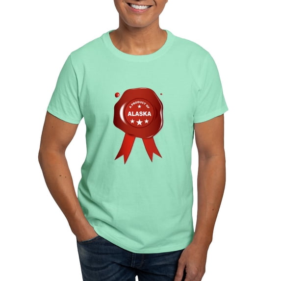 CafePress - A Product Of Alaska T Shirt - Men's Classic Graphic Cotton T-Shirt