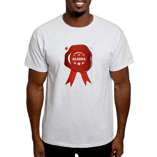 CafePress - A Product Of Alaska T Shirt - Men's Classic Cotton T-Shirts