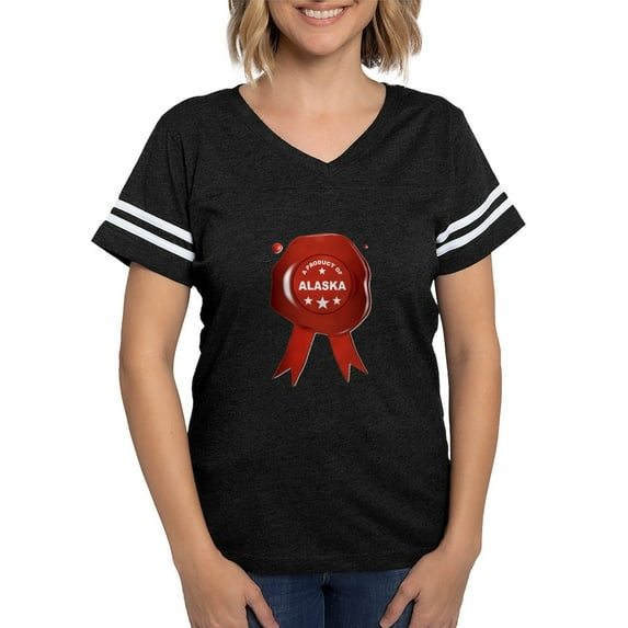 CafePress - A Product Of Alaska T Shirt - Womens Football Shirt