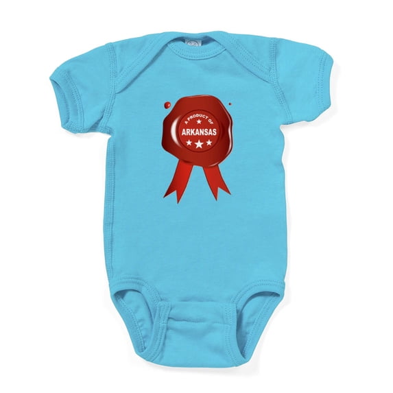 CafePress - A Product Of Arkansas Body Suit - Cute Infant Bodysuit Baby Romper - Size Newborn - 24 Months