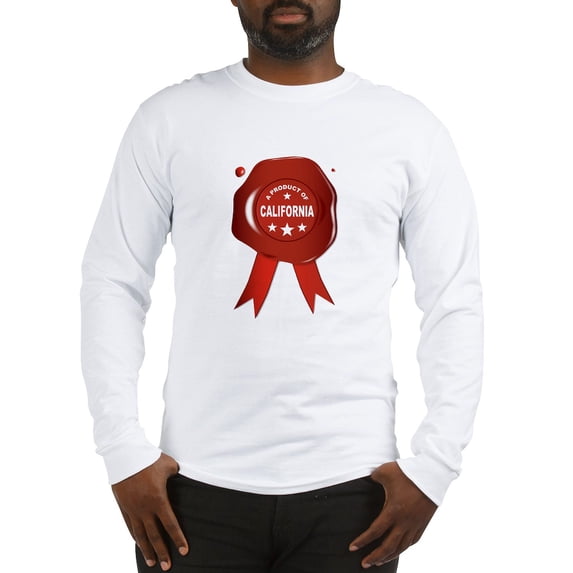 CafePress - A Product Of California Long Sleeve T Shirt - Unisex Cotton Long Sleeve T-Shirt