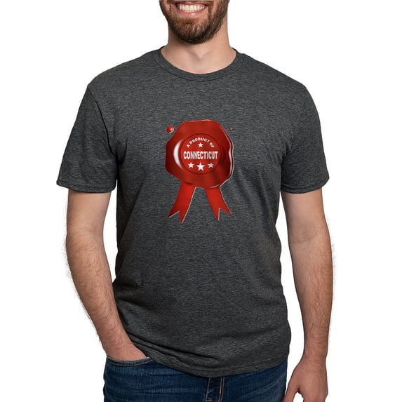 CafePress - A Product Of Connecticut T Shirt - Mens Tri-blend T-Shirt