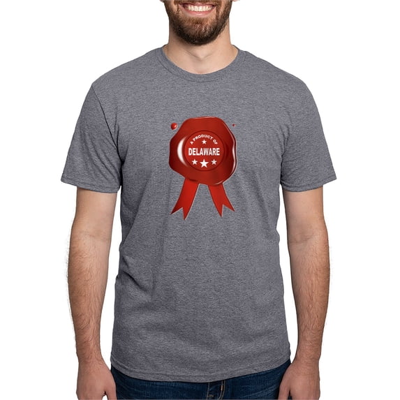 CafePress - A Product Of Delaware T Shirt - Mens Tri-blend T-Shirt
