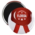 thumbnail image 1 of CafePress - A Product Of Florida Magnets - 2.25" Round Magnet, Refrigerator Magnet, Button Magnet Style, 1 of 3