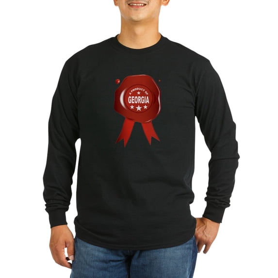 CafePress - A Product Of Georgia Long Sleeve T Shirt - Long Sleeve Dark T-Shirt