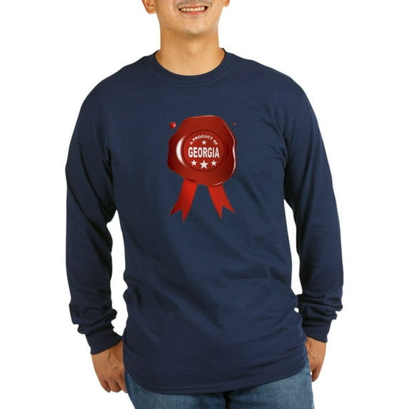 CafePress - A Product Of Georgia Long Sleeve T Shirt - Long Sleeve Dark T-Shirt