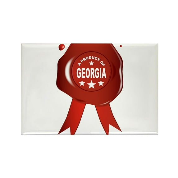 CafePress - A Product Of Georgia Magnets - Rectangle Magnet, 2"x3" Refrigerator Magnet