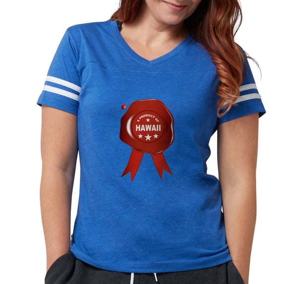 CafePress - A Product Of Hawaii T Shirt - Womens Football Shirt