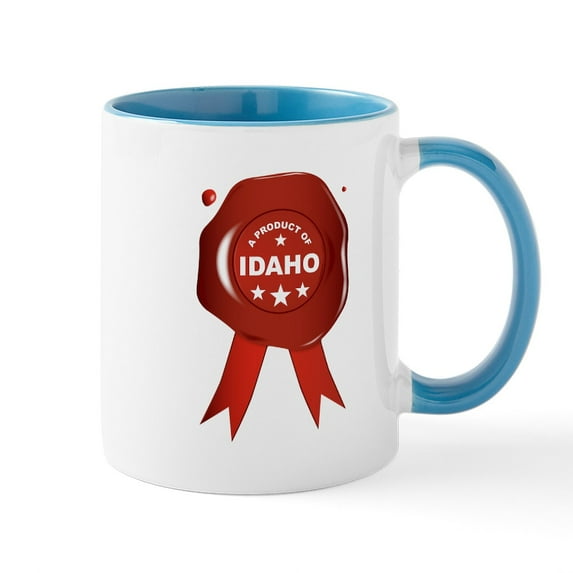 CafePress - A Product Of Idaho Mugs - 11 oz Ceramic Mug - Novelty Coffee Tea Cup