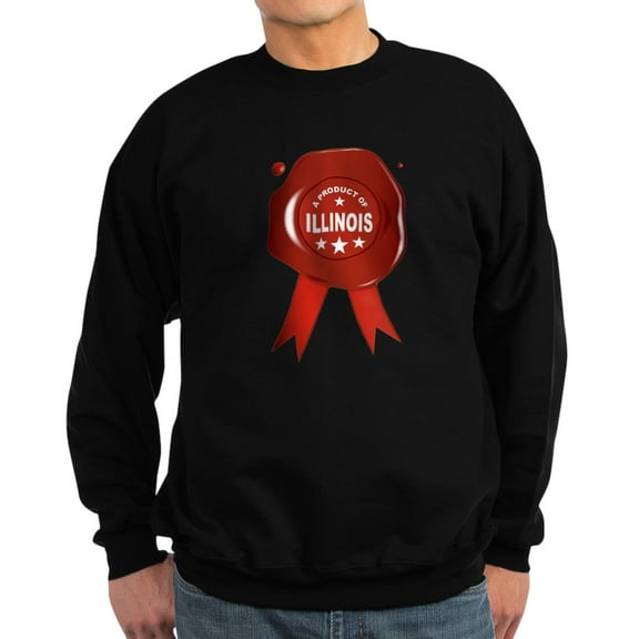 CafePress - A Product Of Illinois Sweatshirt - Classic Crew Neck Sweatshirt