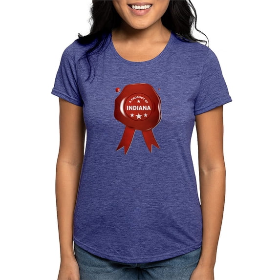 CafePress - A Product Of Indiana T Shirt - Womens Tri-blend T-Shirt