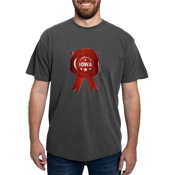 CafePress - A Product Of Iowa T Shirt - Mens Comfort Colors Shirt