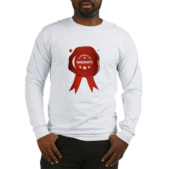 CafePress - A Product Of Massachusetts Long Sleeve T Shirt - Unisex Cotton Long Sleeve T-Shirt