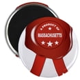 thumbnail image 1 of CafePress - A Product Of Massachusetts Magnets - 2.25" Round Magnet, Refrigerator Magnet, Button Magnet Style, 1 of 3