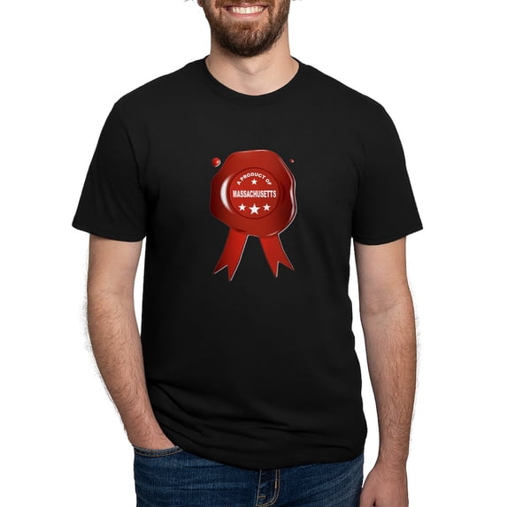 CafePress - A Product Of Massachusetts T Shirt - Mens Tri-blend T-Shirt