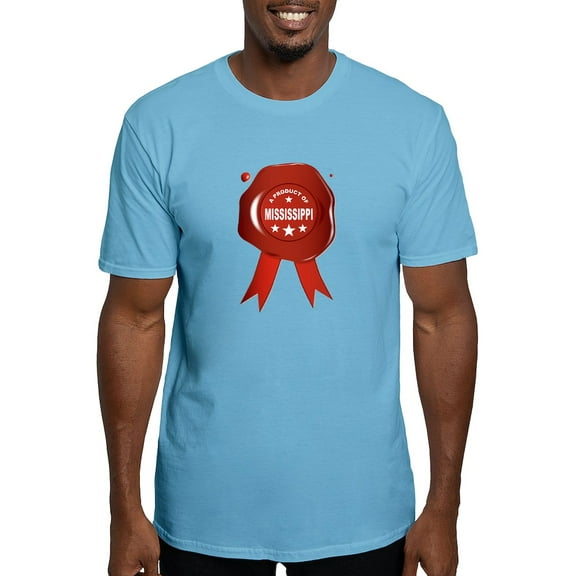 CafePress - A Product Of Mississippi T Shirt - Fitted T-Shirt, Vintage Fit Soft Cotton Tee