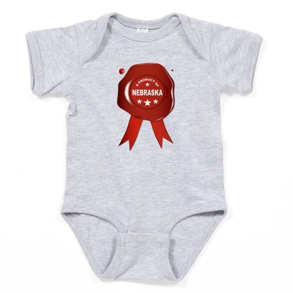 CafePress - A Product Of Nebraska Body Suit - Cute Infant Bodysuit Baby Romper - Size Newborn - 24 Months