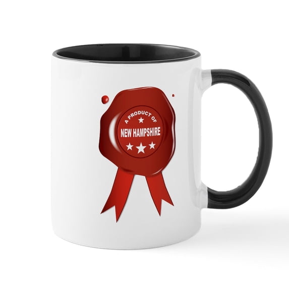 CafePress - A Product Of New Hampshire Mugs - 11 oz Ceramic Mug - Novelty Coffee Tea Cup
