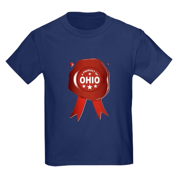 CafePress - A Product Of Ohio T Shirt - Dark T-Shirt Kids XS-XL