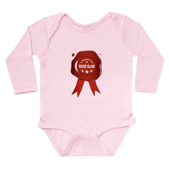 CafePress - A Product Of Rhode Island Body Suit - Long Sleeve Cotton Baby Bodysuit