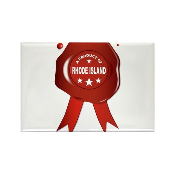 CafePress - A Product Of Rhode Island Magnets - Rectangle Magnet, 2"x3" Refrigerator Magnet