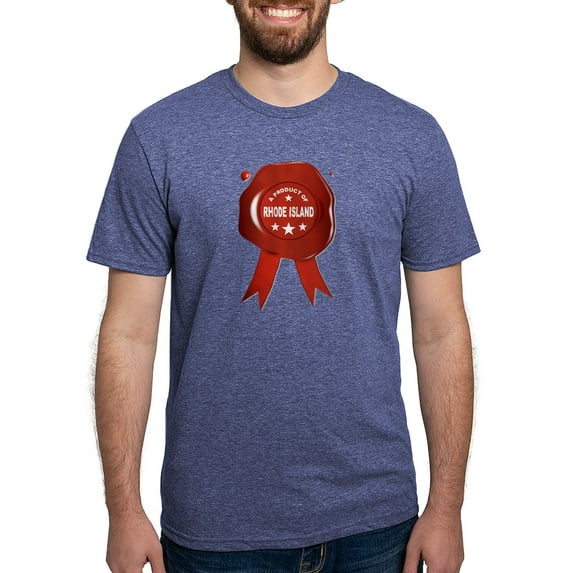 CafePress - A Product Of Rhode Island T Shirt - Mens Tri-blend T-Shirt