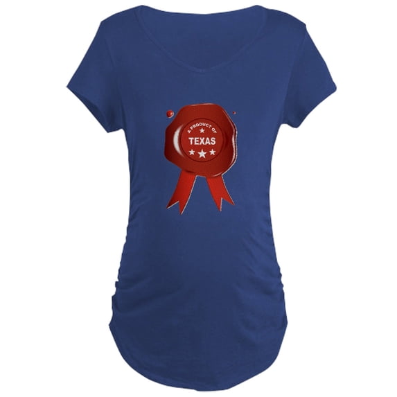 CafePress - A Product Of Texas Maternity T Shirt - Maternity Dark T-Shirt