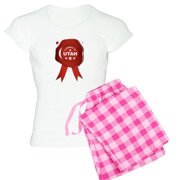 CafePress - A Product Of Utah Pajamas - Women's Light Pajamas