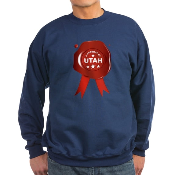 CafePress - A Product Of Utah Sweatshirt - Classic Crew Neck Sweatshirt