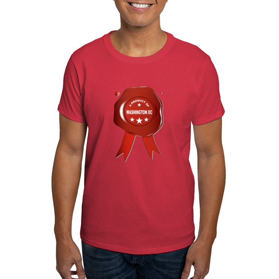 CafePress - A Product Of Washington DC T Shirt - Men's Classic Graphic Cotton T-Shirt