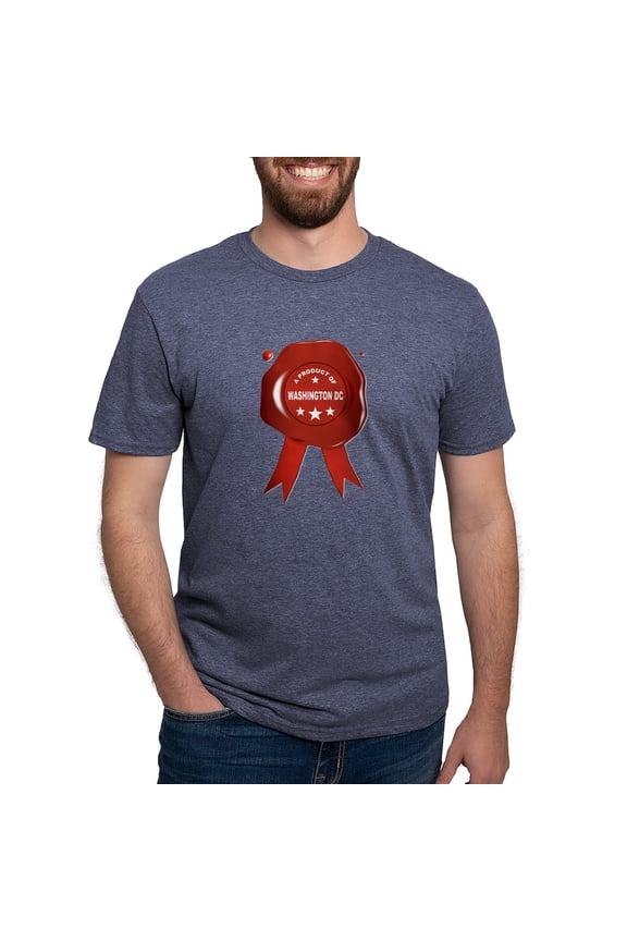 - A Product Of Washington DC T Shirt - Mens Tri-blend T-Shirt