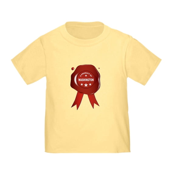 CafePress - A Product Of Washington T Shirt - Cute Toddler T-Shirt, 100% Cotton