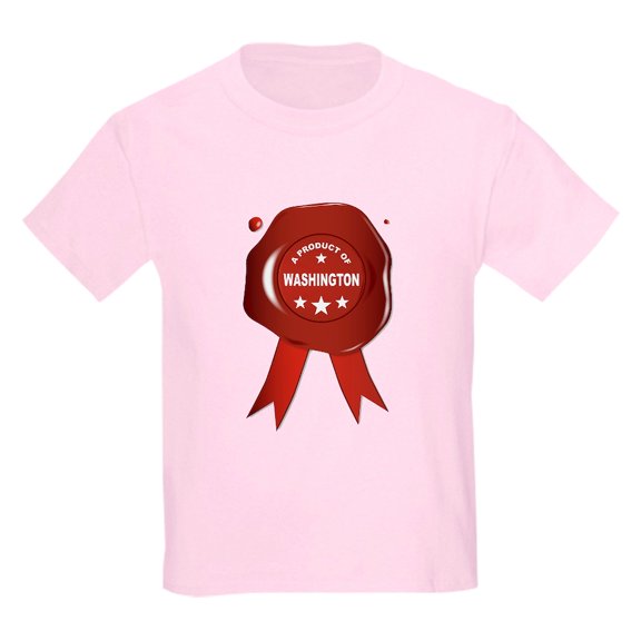 CafePress - A Product Of Washington T Shirt - Light T-Shirt Kids XS-XL
