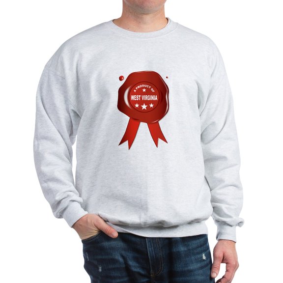 CafePress - A Product Of West Virginia Sweatshirt - Crew Neck Sweatshirt
