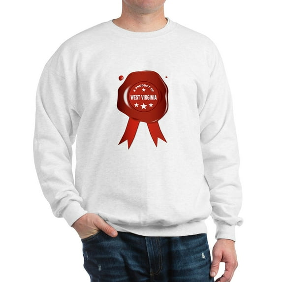 CafePress - A Product Of West Virginia Sweatshirt - Crew Neck Sweatshirt