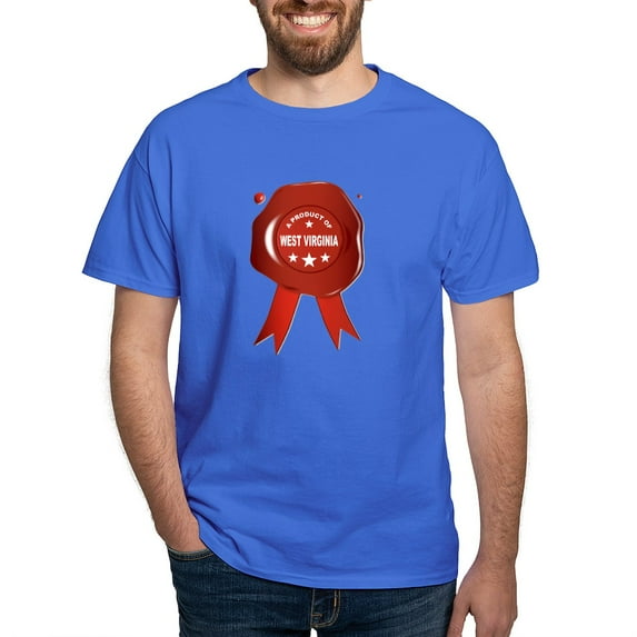 CafePress - A Product Of West Virginia T Shirt - Men's Classic Graphic Cotton T-Shirt