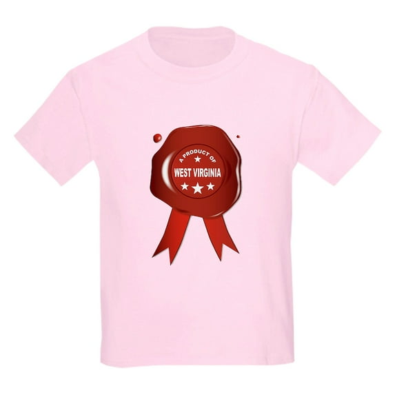 CafePress - A Product Of West Virginia T Shirt - Light T-Shirt Kids XS-XL