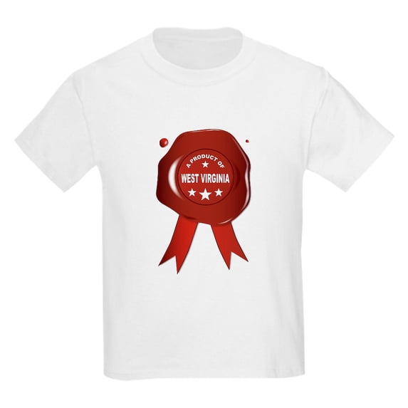 CafePress - A Product Of West Virginia T Shirt - Light T-Shirt Kids XS-XL