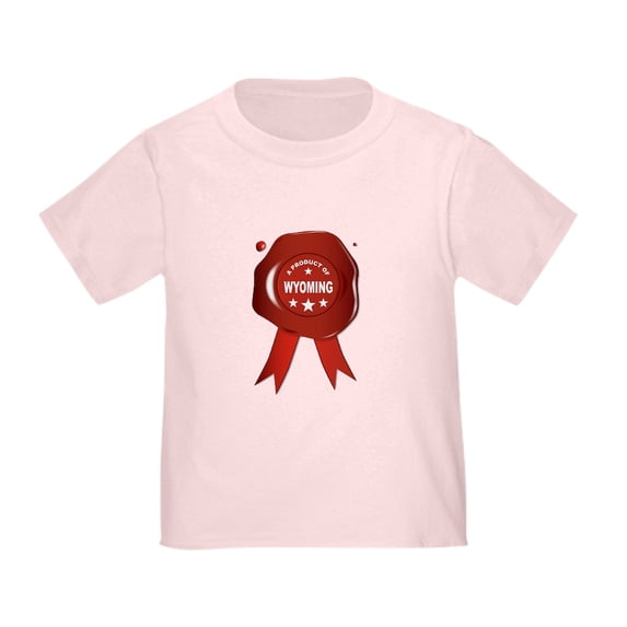 CafePress - A Product Of Wyoming T Shirt - Cute Toddler T-Shirt, 100% Cotton