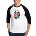 thumbnail image 1 of CafePress - A Skeletal Figure With A T Shirt Featuring - Cotton Baseball Jersey, 3/4 Raglan Sleeve Shirt, 1 of 4